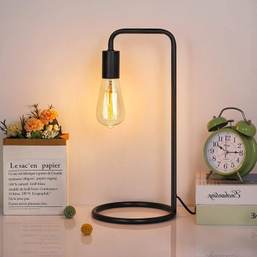 Metal Bedside Industrial Table Lamp