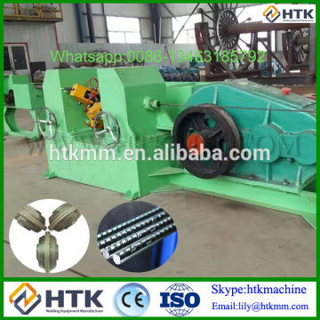 professional three ribbed steel bar making machine outputing 5-11mm