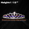 Hartvormige prinses Rhinestone Tiaras