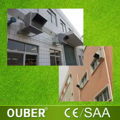 Heavty duty hot air exhaust fan, axial industrial ventilation fan, 46000m3/h airflow