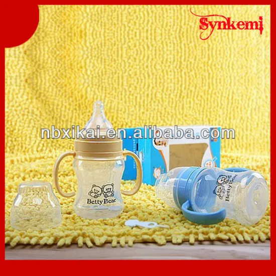 160ml pp wide neck feeding bottle