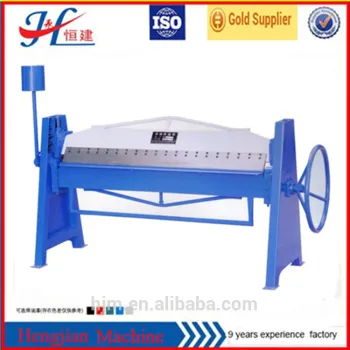 Hand press brake, Hand brake, Pan and box brake