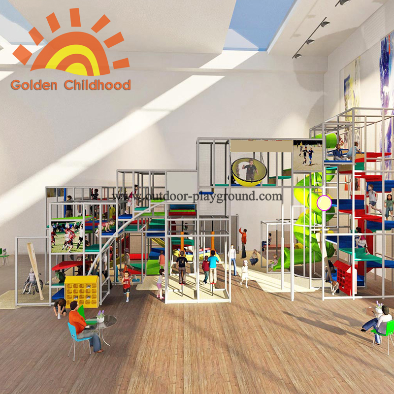 Soft Equipment Multi functional Large Kids Indoor Playground