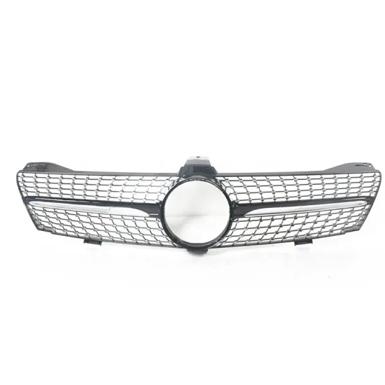 Black Diamond Front Grill for Mercedes Benz CLS W219 2005-2007