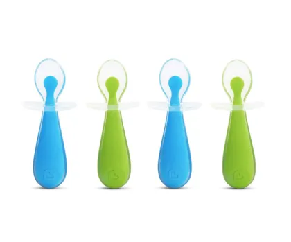 Custom Silicone Trainer Spoon Anti Choking Shield