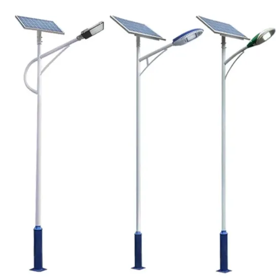 Customizable Solar Street Light Poles: Select by Height and Arm Type