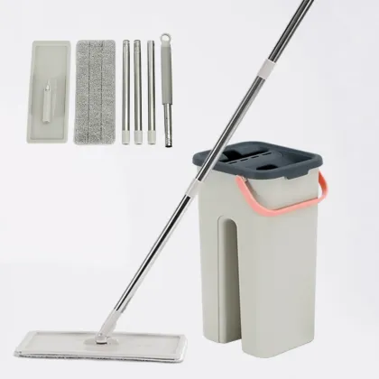 Namaste Mop: Super Absorbent Microfiber Flat Mop for Efficient Cleaning