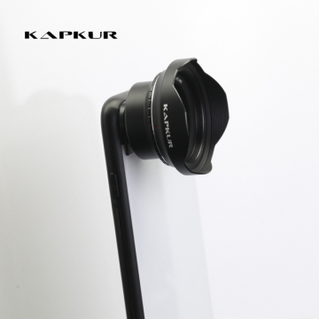 Kapkur 0.6X Wide Angle Lens for iPhone Series - Smart Phone Attached Lens 104°