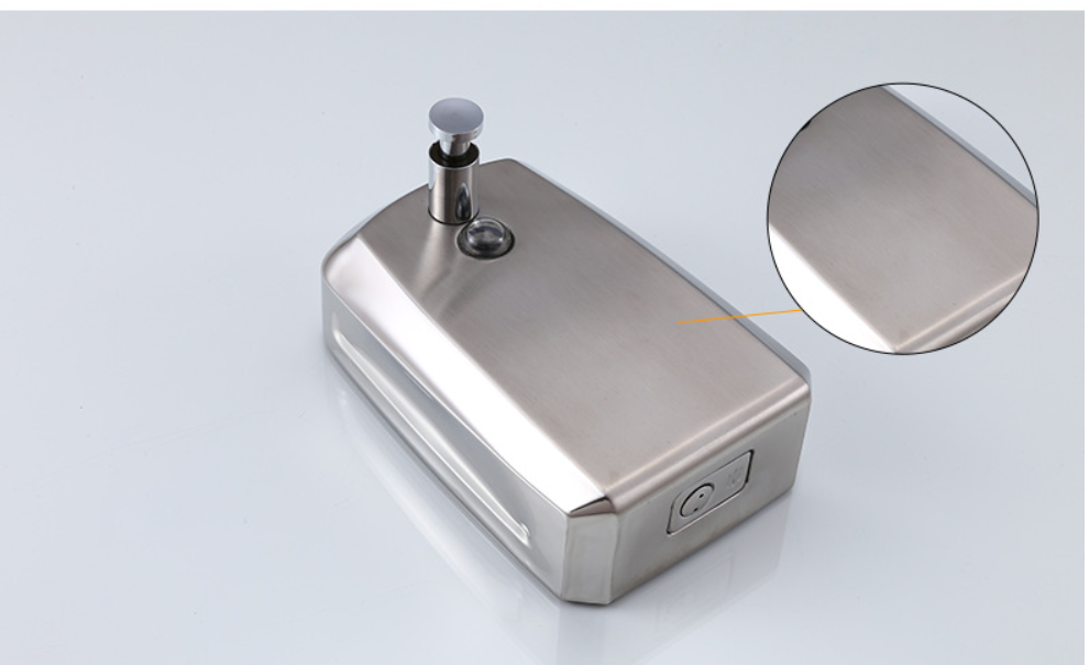 Accessoires de salle de bain Distributeur de savon en acier inoxydable SUS304