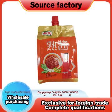 Top Spout Beverage Pouch