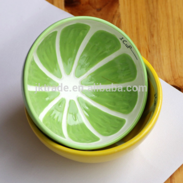Wholesale High quality Creative Lovely Fruit ceramic bowl/child bowl