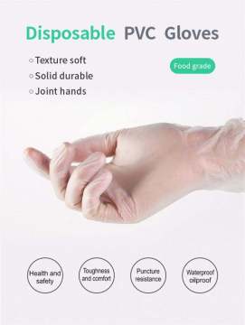 Powder Free Food Grade Vinyl Gloves for Wholesale