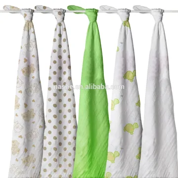 100% Cotton Baby Muslin Swaddle Blanket 47x47" / aden anais muslin swaddle blanket / cotton muslin swaddle blanket