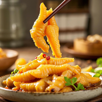 Sour and Spicy Boneless Chicken Feet