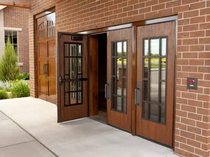 Strong quality solid wood door/wooden door