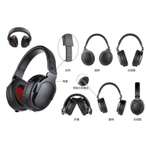 Professional DJ Headphones Over Ear headband headphone