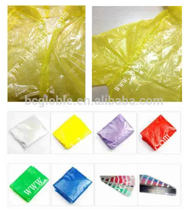 Plastic Ponchos raincoat