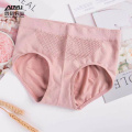 Honeycomb warm palace hip lift ladies Seamless Panties