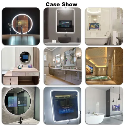 43 Inch Android Smart Magic Mirror with Touch Screen for Bathroom