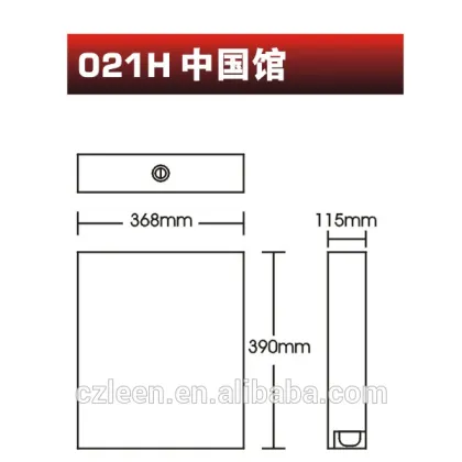 Modern square design water tank / plastic printed flush toilet tanks