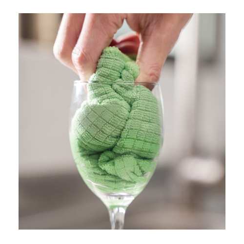 Microfiber High Quality 4p Grid Kitchen Clean Cloth