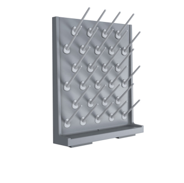 Chemical equipment Drip rack grey