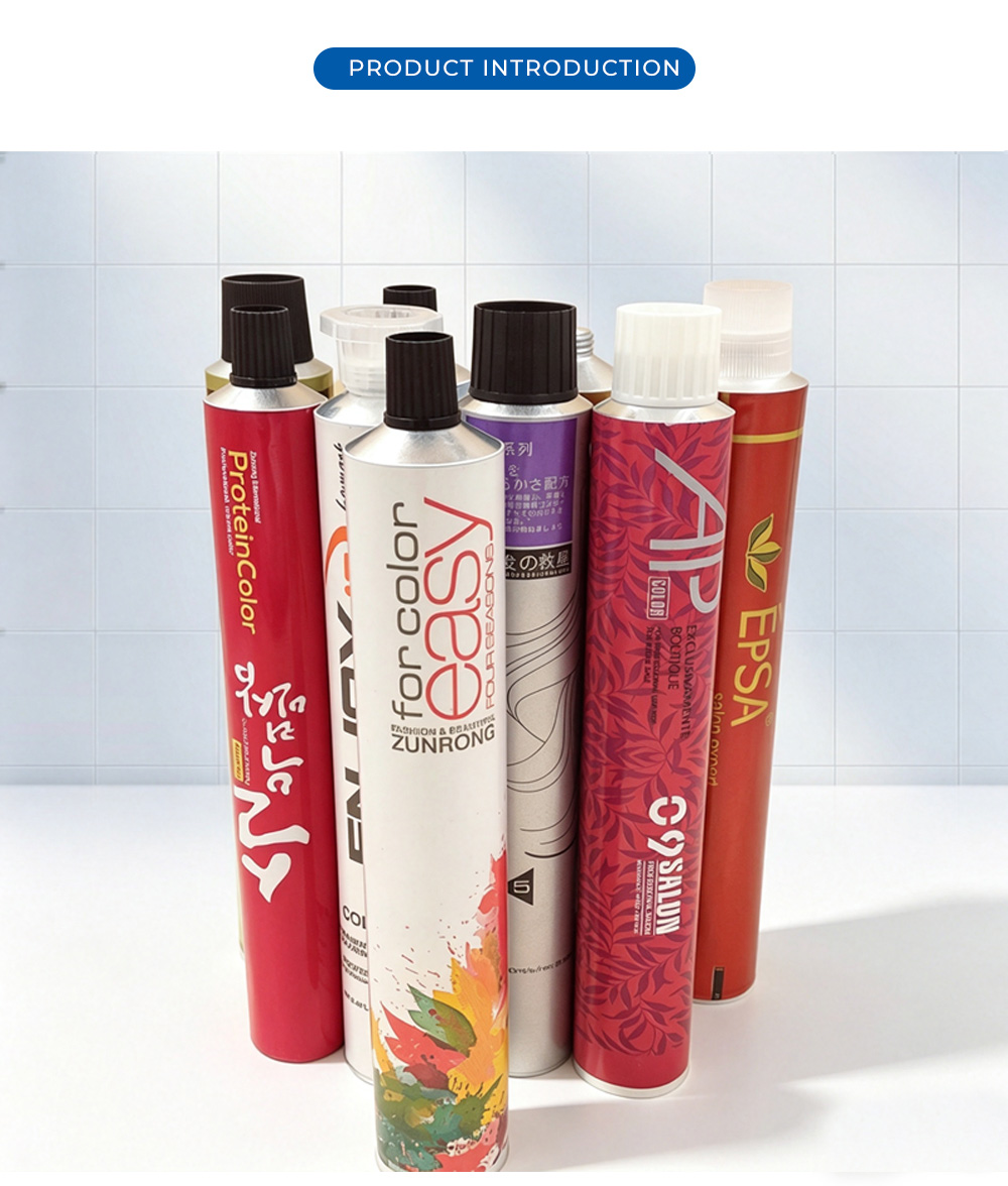 Hair Color Aluminum Collapsible Tube X Φ22-38 tube