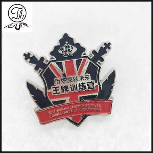 High quality cheap enamel epoxy badge pins