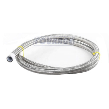 High Pressure Stainless Steel Braided PTFE Hose for E85 Brake Fuel System