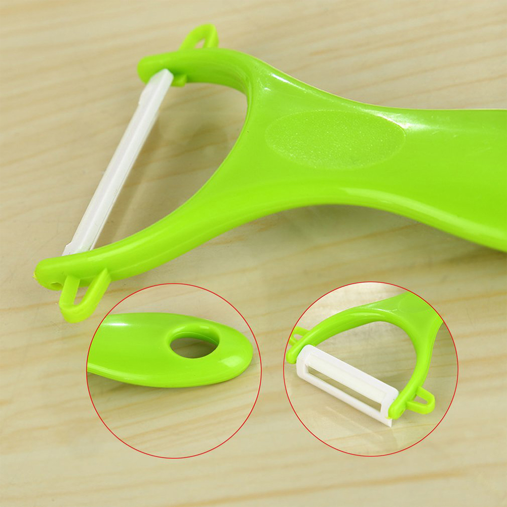 Multifunctional Ceramic ABS Fruit Vegetable Peeler Carrot Potato Peeler Vegetable Skin Zester Peeling Tool Kitchen Accessories