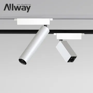 ALLWAY Adjustable Color-Changing LED Ceiling Spot Lights: Dimmable, Surface-Mounted, and Perfect for Shop Environments