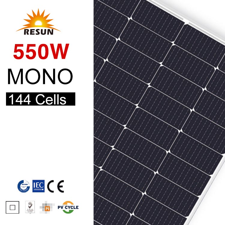 560W PV الوحدات النمطية MONO HC 9BB الألواح الشمسية