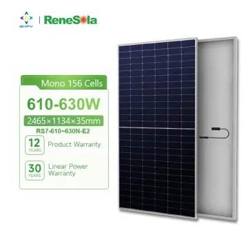 High-Power Renesola N-Type Bifacial Solar Panels with TUV/CE Certification: 610W to 630W Half Cells
