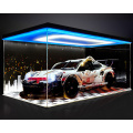 Boîte-cadeau d&#39;affichage acrylique transparent pour le modèle Porsche