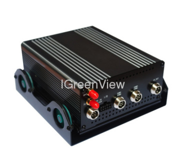 4 canali Dvr Mobile di risoluzione D1 / Dvr auto / Box auto nera supporta la funzione Wi-Fi