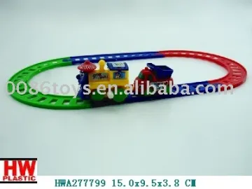 various wind up train playset