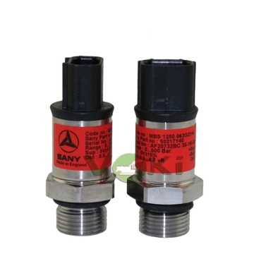 60217140 Sensor de pressão para SY135 SY215 Parte sobressalente da escavadeira