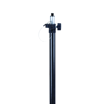 2.5m Telescopic GPS Carbon Fiber Survey Pole for RTK GNSS Applications