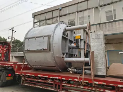 Steam heating disc dryer Power plate dryer machine