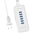 6 port USB Phone Charger Travel Charging Station