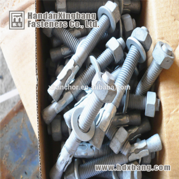 high quality ANSI 5/16 wedge anchor from china handan manufacturer