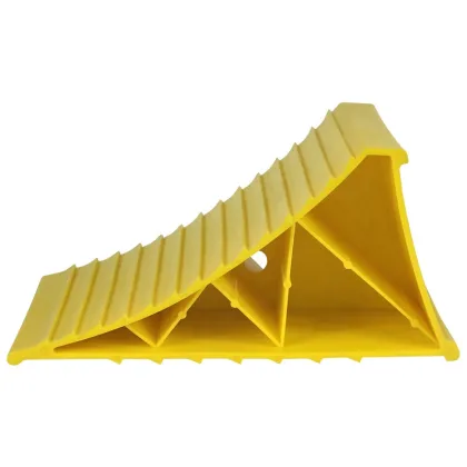 Plastic Motorcycle Wheel Chocks for Parking Motorhomes, Caravans, and Campers