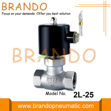 1'' Stainless Steel Steam Solenoid Valve 2L-25 2L-250-25