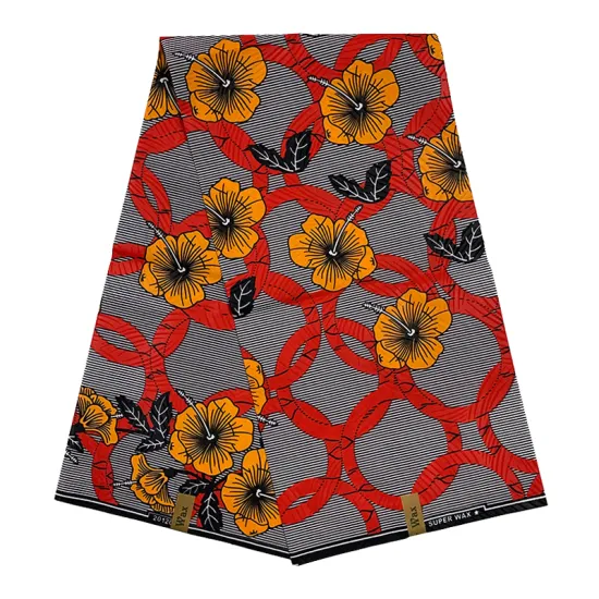 African Printed wax cloth ankara ethnic fabric