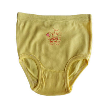 Girls' Panties, Made of 100% Cotton 1 x 1 Rib 230gsm, Customized Logos Accepted