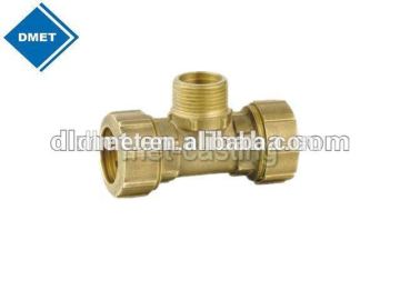 forging and machining brass coupling fitting