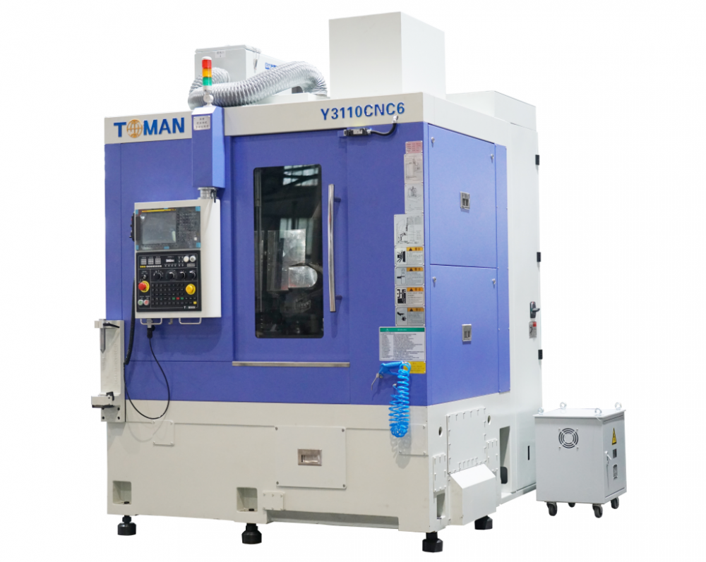 Toman Y3110cnc6 Gear Hobbing Machine Png