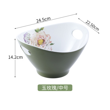 melamine kitchen salad bowl break resistant