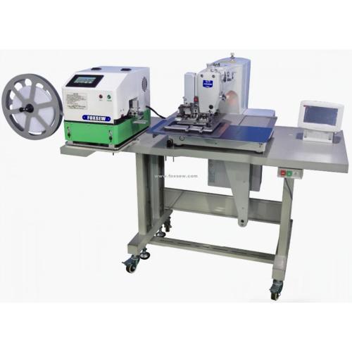 Automática de alimentación de velcro Cinta de la máquina de coser FX-AT6100