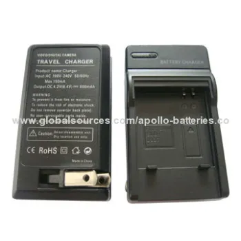Grade A Camera Rechargeable Battery Chargers for SAN DBL90, 4.2V/600mAh